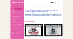 Desktop Screenshot of epsychvce.com