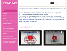 Tablet Screenshot of epsychvce.com